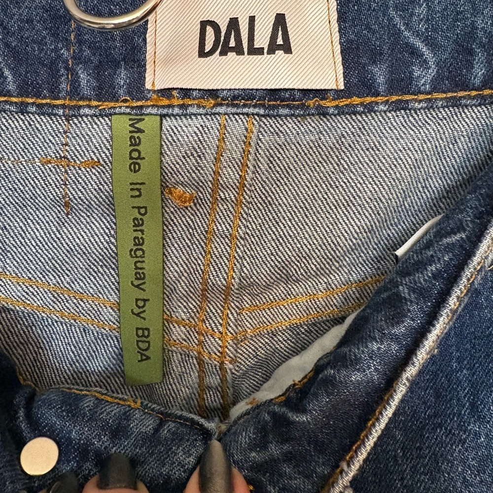 Women's Flat Blue Starch Jeans sz 24 - Picture 6 of 12